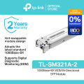 TP-Link Official Store | TL-SM321A-2 | 1000Base-BX WDM Bi-Directional Hot-Swappable Single-mode Fiber SFP Module. 