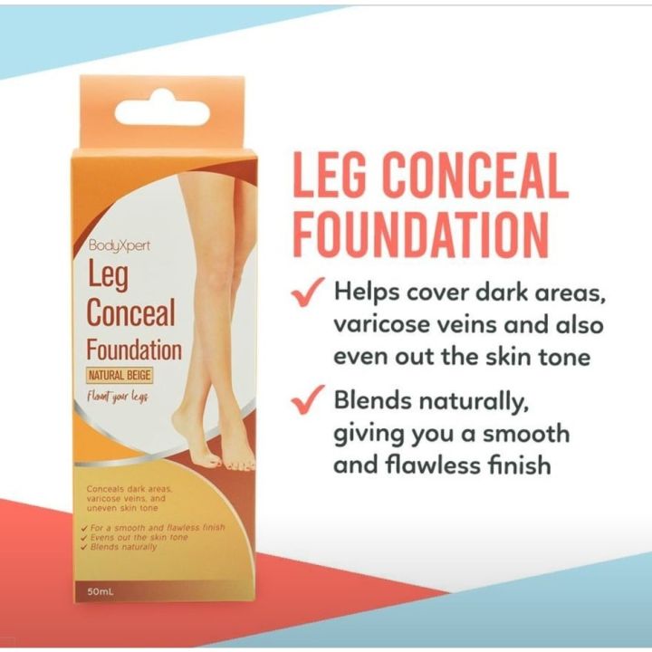 Leg Foundation IN Leg Conceal Foundation Leg Make-up Bronze/Copper Shade 50ml | Lazada PH