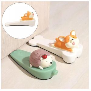 Animal Shaped Door Stopper Non Slip Safety Cartoon for Office Door Seam