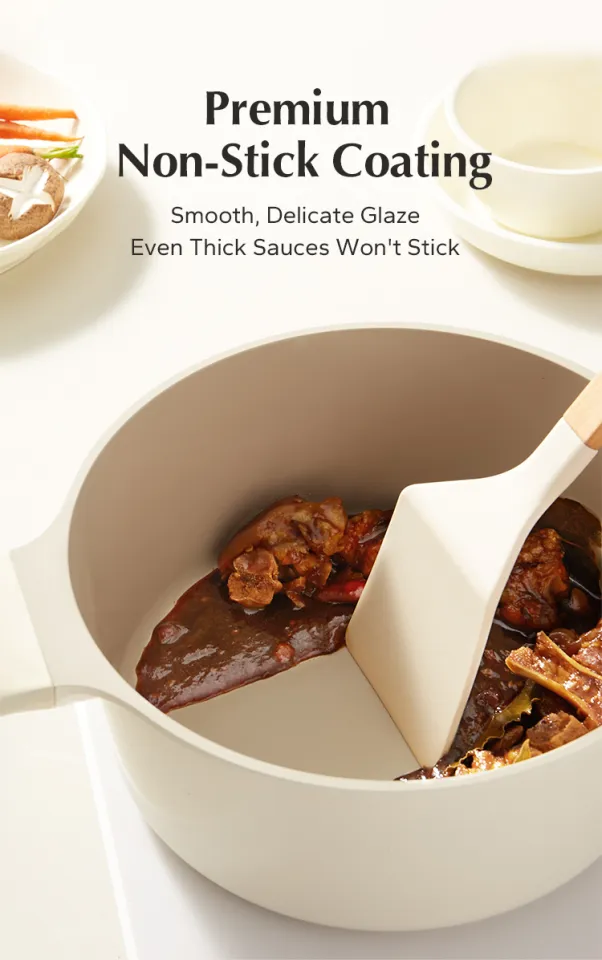 1 Liter Ceramic Stew Pot With Lid - Small Casserole For Soup, Braised Chicken, Home Cooking