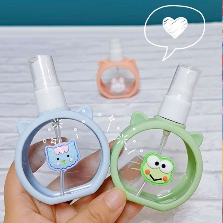 ADKING SPORT Duck Frog Aromatherapy Sprayer Cosmetic Container Cat Cartoon Spray Bottles Empty