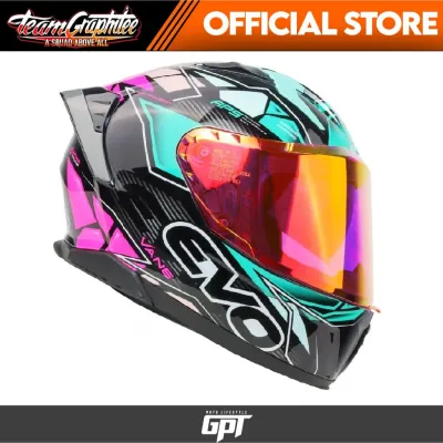 EVO HELMETS GX-1 VANE NP2 FULL FACE DUAL VISOR WITH CLEAR VISOR