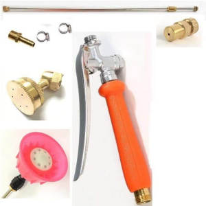 Tay bóp inox lắp cho bình phun thuốc trừ sâu .