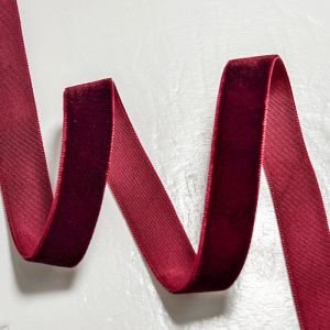 OKKFINE 5 Yards Velvet Ribbon DIY 6/10/15/20/25/40mm Gift Wrapping Ribbon  Single-Sided Velour Ribbons Bow Flower Bouquet