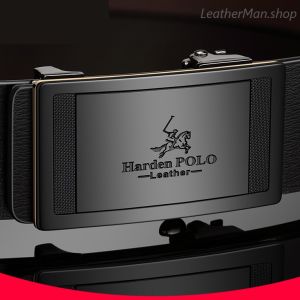 Dây lưng nam da bò - dây nịt nam cao cấp Harden POLO (EL03)