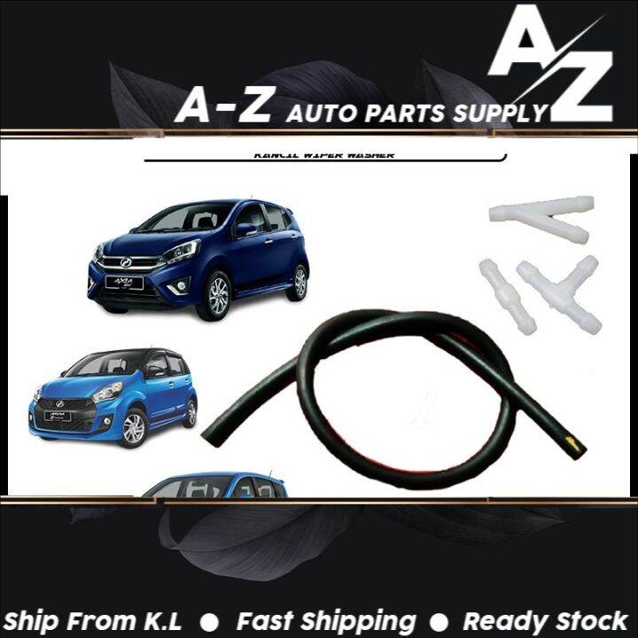 WIPER JOINT HOSE T PIPE Y PIPE I PIPE 4MM HOSE UNIVERSAL PERODUA MYVI ...