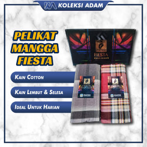 Kain Pelikat Mangga Fiesta Multi Colour (Warna & Corak Random) Kain Pelikat Siap Jahit / Kain Pelekat Sarong Lelaki Dewasa / 沙龙 / Kain Pelikat Viral