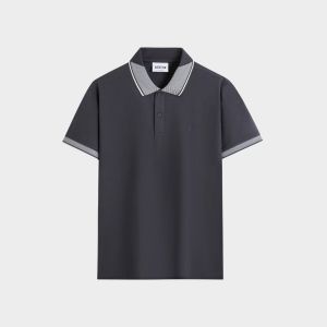Áo polo Elite ngắn tay ARISTINO phom suông nhẹ cotton organic mềm mại thoáng khí - APS166S3EC