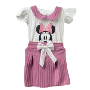 SHAFIYYA KIDS GAMIS ANAK PEREMPUAN HORNET KNIT BEAR 1-10 TAHUN TERBARU 2024