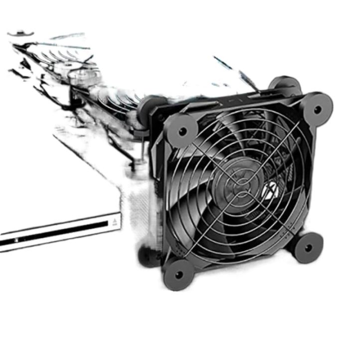 Pc Fans IYueMps 120mm USB Fan Digital Display Temperature Control ...