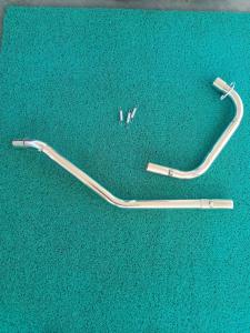 Akraphovic for Motorstar Z200S / Z250 fullsystem 51mm stainless elbow
