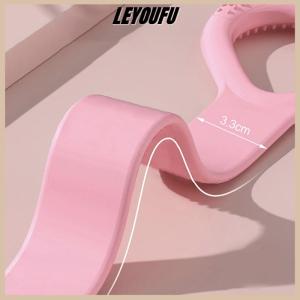 LEYOUFU Yoga Fitness Elastic Rope Silicone Resistance Band For Arm Back Shoulder Exercise Gym Straps Exercise Room