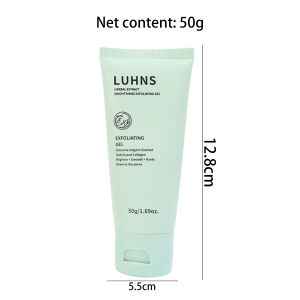 Dorisna Exfoliating Gel Gentle Facial Cleanser Moisturizing Deep Cleaning Scrub Gel Smoothing Nourishing Skin