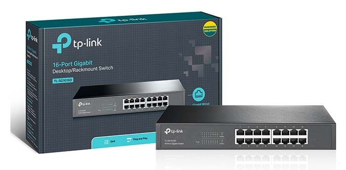 SWITCH HUB 16 PORT 10/100/1000 TL-SG1016D TP-Link | Lazada.co.th