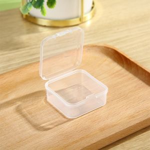 BW-C1165 Kotak Perhiasan Mini Transparan Kotak Obat Aksesoris Kecil / Wadah Kecil Kotak Plastik Mini