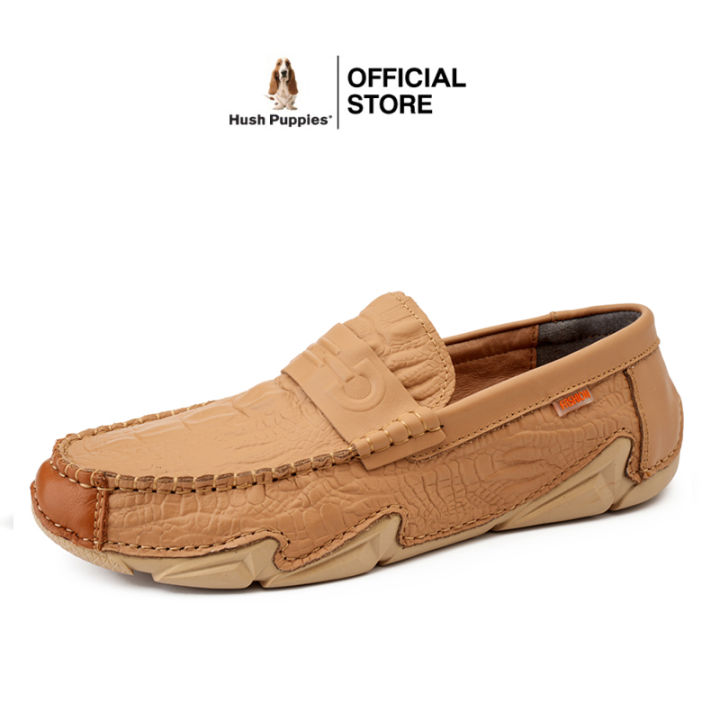 Hush Puppies Mens Brown Dress Casual Shoes Hush-Puppies