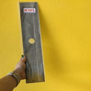 แพค10ใบ ใบมีดตัดหญ้า ใบตรง 14นิ้ว 16นิ้ว KWL ใบตัดหญ้า หนา 1.2มิล ใบสี่เหลี่ยม หนา ทำจากใบเลื่อยเก่า