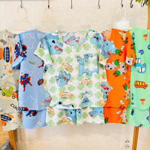 Set 2 Bộ Đồ Tole Lanh Bé Trai Tay Ngắn - Size 1-18 cho bé 5-65kg - Chất vải mềm mại siêu mát - đồ bộ bé trai - Bộ tôn cho bé - Tole Trai Ngắn
