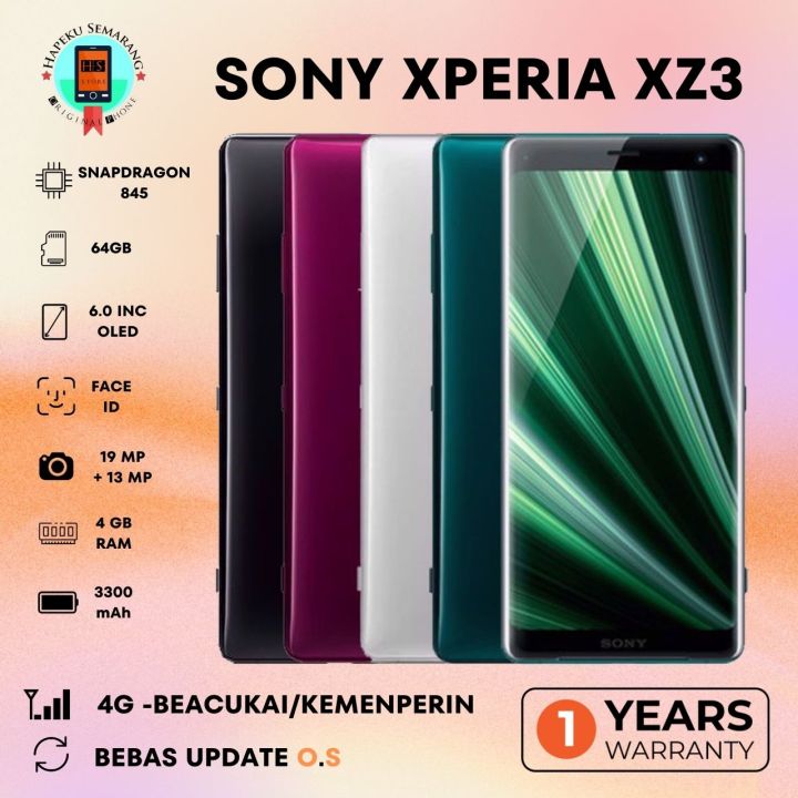 Sony Xperia XZ3 ALL OPERATOR INDONESIA Super Mulus BERGARANSI