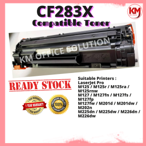 Compatible to HP CF283X CF 283X 83X HP83X LaserJet Pro MFP M125 M127 M127fn M201dw M201n M225dw M225dn Laser Toner INK