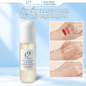 Dầu Tẩy Trang – Hỗn Hợp Dầu Tự Nhiên CoCo Glow Q.P Cosmétique 150ml Làm Sạch Sâu Không Khô Da