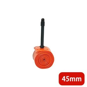 HOTOTO 45/65/85mm Valve Length TPU Inner Tube Orange Color TPU Material Bicycle Inner Tube Lightweight French Valve Bike Inner Tube Road Cycling
