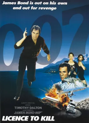 BLURAY James Bond License To Kill (1989) Action Adventure Thriller L25
