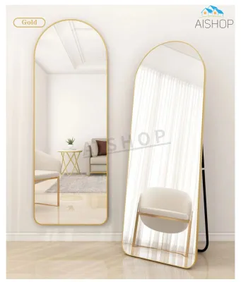 [SG Seller]Full Length Mirror Floor Stand Mirror Home Bedroom Wall Hanging Mirror