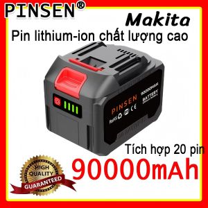 PINSEN 21V Pin Lithium-ion dụng cụ điện Makita Sạc nhanh hiệu suất cao phù hợp với hầu hết các dụng cụ điện không dây