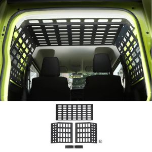 OnlyF U Aluminum Alloy Roof Expansion Shelf Trunk Organizers Storage Rack Accessories for Suzuki Jimny 2019 2020 2021 2022 2023 P7Q2M
