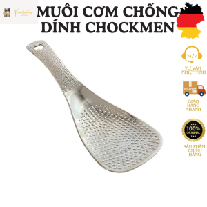 Thìa cơm chống dính CHOCKMEN thìa cơm inox CHOCKMEN muôi cơm chống dính thìa xới cơm thìa cơm