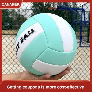 【CANAMEK】 Bóng chuyền chuyên nghiệp cạnh tranh PVC bóng chuyền Kích thước 5 cho bãi biển Ngoài trời cắm trại bóng chuyền trò chơi trong nhà bóng đào tạo bóng