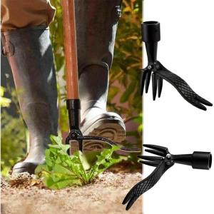 Ergonomic Manual Stand Up Weeding Puller Head Replacement For Effortlessly Garden Root Removal Weeder Claw Accessories