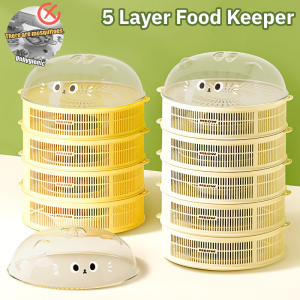 Stackable Vegetable Cover Multi-Layer Leftovers Storage Rack Warm Keeper Food Cover Household Insect-Proof Food Tent