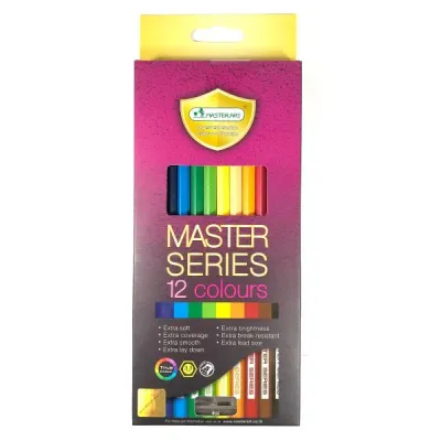สีไม้ Master Art 12 สี