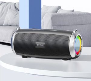 Mẫu mới - Loa bluetooth S9 pin trâu có đèn led RGB âm thanh vòm bass ấm tặng cáp Type-c Dây đeo phát đài FM hỗ trợ thẻ nhớ cổng USB