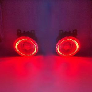 2 Functions For Renault Megane 2 II Auto LED DRL Daytime Running Light Car Angel Eyes Fog Lamp Foglight.