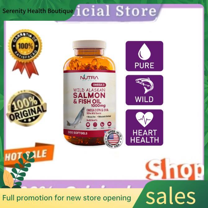 nutra botanics omega 3 wild alaskan salmon fish oil 1000mg