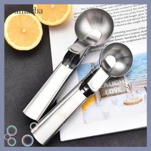 [Cumarba] Ice Cream Scoops Stainless Steel Ice Cream Digger Non-Stick Fruit Ice Ball Maker Watermelon Ice Cream Spoon Tool