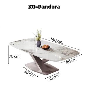 โต๊ะรับประทานอาหาร โต๊ะกินข้าว โต๊ะหิน4ที่นั่ง 6ที่นั่ง หินชนวน ท็อปหินขาเหล็กชุบสี **เก้าอี้ขายแยก**