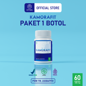 OTRA Obat Kanker Tumor Benjolan Serviks Payudara Kista Miom KAMORAFIT Herbal Ampuh 60 Kapsul BPOM