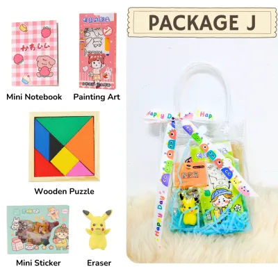 EASY WEARHOUSE Kids Birthday Party Packs Children Days Gift Pack 8in1/10in1 Goodie Bag Gift Set Door Gift Hadiah Murah Rewards