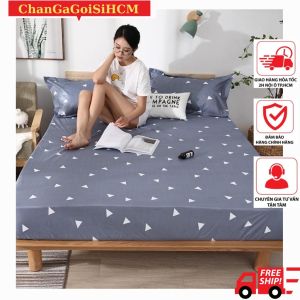 Bộ ga gối 1m2/1mx2m ga được bo chun miễn phí vỏ gối nằm -MẪU SIÊU NHÂN DƠI