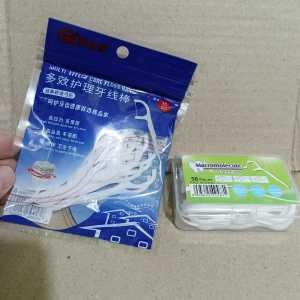 Dental Floss Benang Tusuk Gigi Pembersih Sela Gigi (Varian 30 pcs - 50 Pcs)