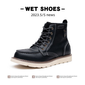 LZD  Oversized mens shoes 2023 Autumn and Winter New Vintage Martin Boots American Ankle Boots Outdoor Workwear Boots