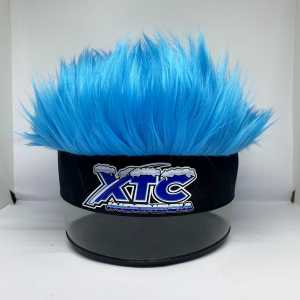 Topi cowok bulu korea /topi rambut palsu logo komunitas motor/rambut palsu mewah dan murah