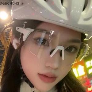 GUCHEN3🦋 Photochromic đi xe đạp Kính mát cho nam giới Phụ Nữ Xe Đạp Kính cưỡi lái xe UV400 leo núi Xe Đạp kính kính thể thao