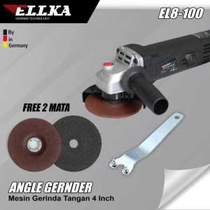 ELLKA Mesin Gerinda Grinda Tangan Cocok Untuk Rumahan dan harian