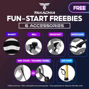 [GIFT] BASIC KID BIKE ACCESSORIES SET