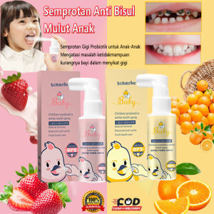 Semprotan Spray mulut anak/pembersih mulut bayi/obat gigi berlubang pembersih gigi Perawatan Gigi Anak mencegah gigi berlubang Pemutih